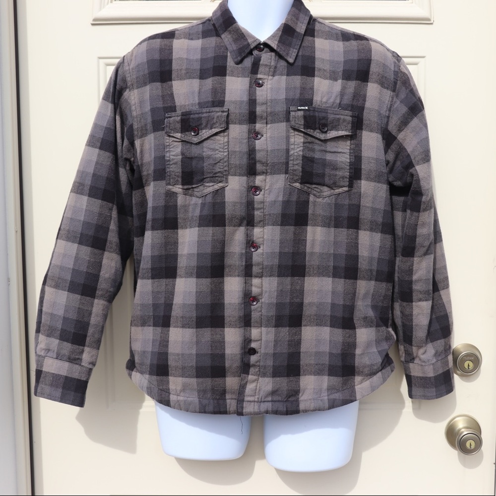 Mens Hurley Shacket size L